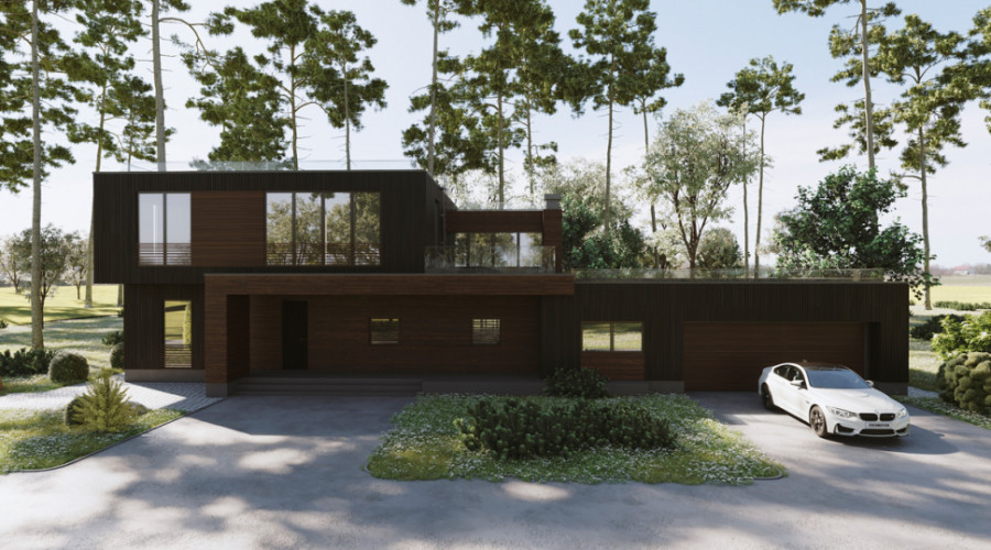 Проектно-строительная компания ITER - Дом в современном стиле