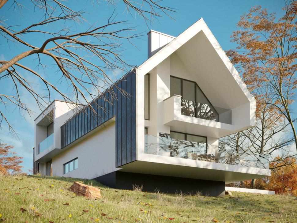 Итер Дизайн - Загородный дом лесной - Архитектура —  200м<sup>2</sup>