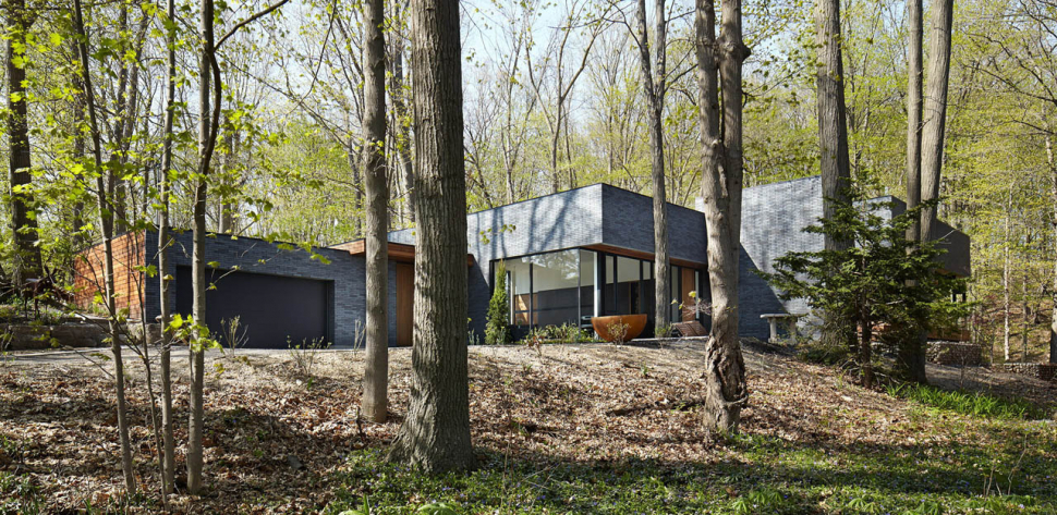 Итер Дизайн - Дом в лесу - Строительство