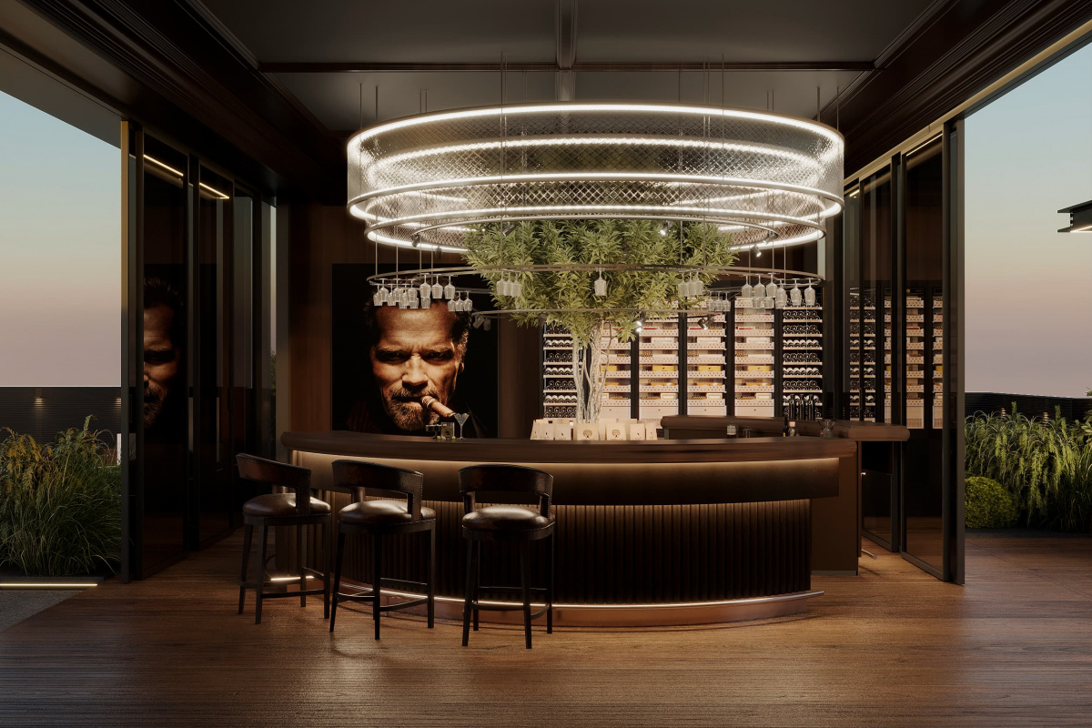 Проектно-строительная компания ITER - Hennessy Cigar bar
